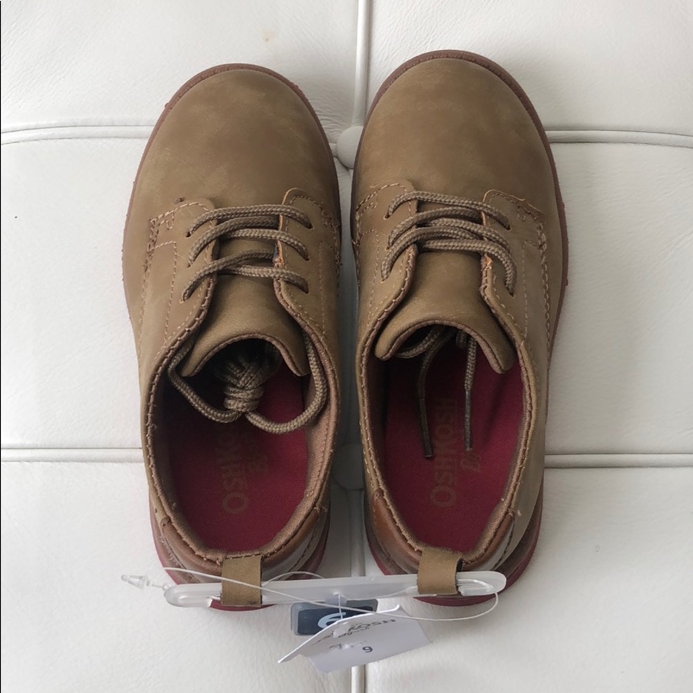 Oxford tan shoes toddler size 9